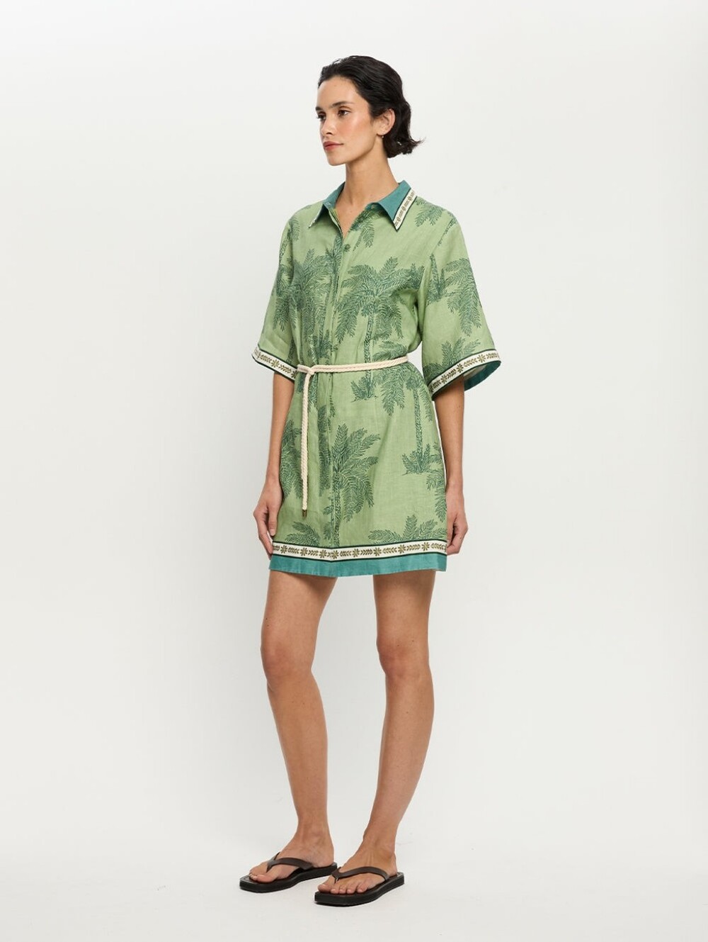 Kivari Alani Mini Shirt Dress - Picture 2 of 11